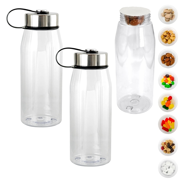 Metal Lanyard Lid 32 oz. Snack Bottle... from ASI 30208 A P Specialties / AP Specialties