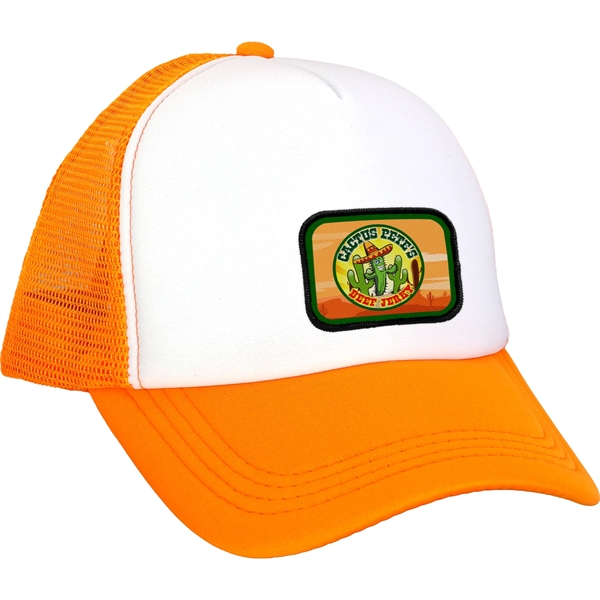 Foam Embroidered Emblem Trucker Hat... from ASI 30208 A P Specialties / AP Specialties