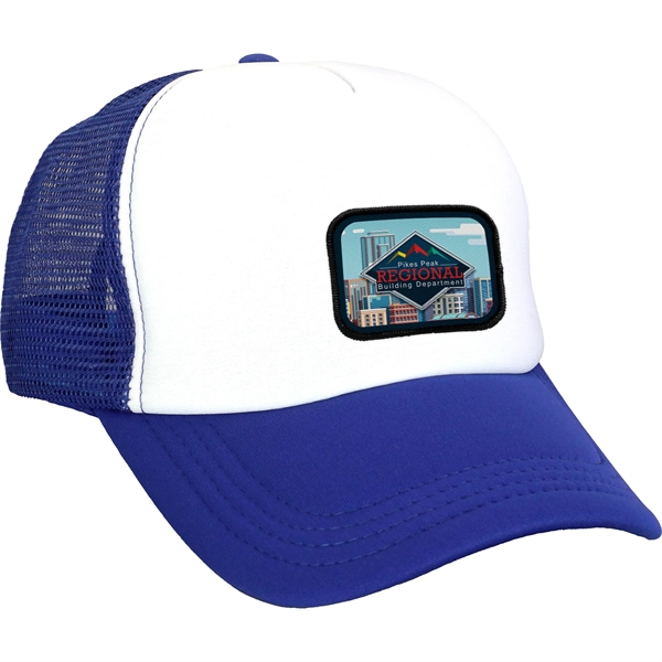 Foam Embroidered Emblem Trucker Hat... from ASI 30208 A P Specialties / AP Specialties