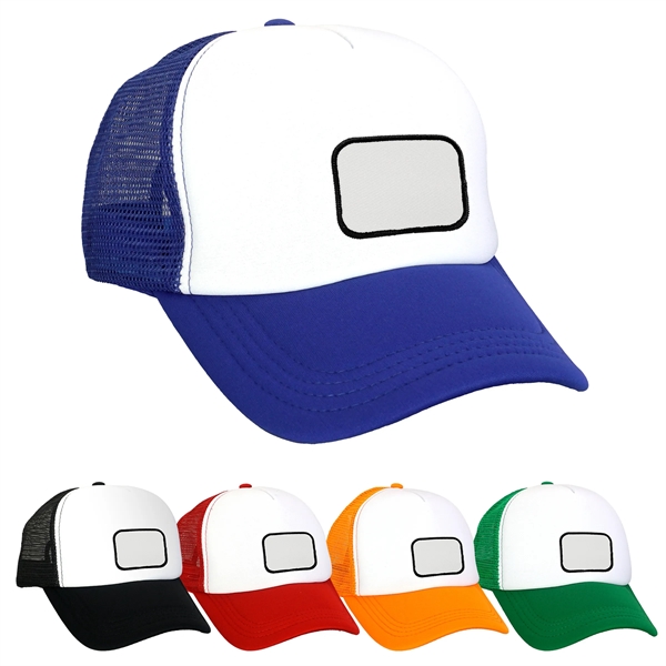 Foam Embroidered Emblem Trucker Hat... from ASI 30208 A P Specialties / AP Specialties