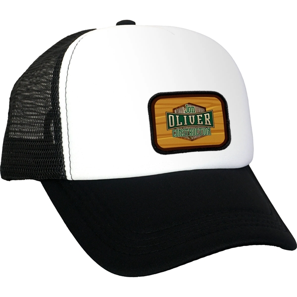 Foam Embroidered Emblem Trucker Hat... from ASI 30208 A P Specialties / AP Specialties