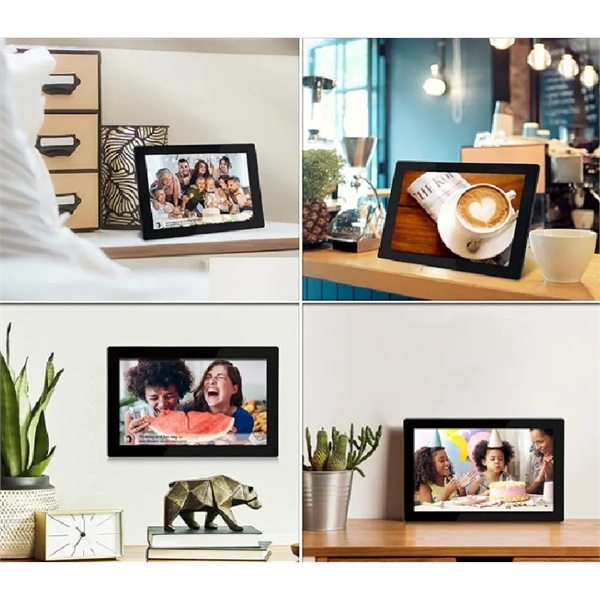 10.1-inch Smart Wi-Fi digital touch screen photo frame plus 1c1p silkscreen... from ASI 37218 Athena Promo (tm)
