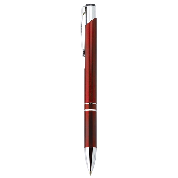 Anodized aluminum push-action pen. NOTE Due to our high standards of... from ASI 88660 Spector & Co.