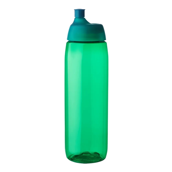 34 oz. single wall plastic water bottle with screw-on lid, wide... from ASI 39552 BEL Promo