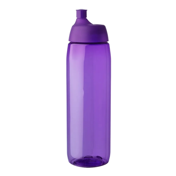 34 oz. single wall plastic water bottle with screw-on lid, wide... from ASI 39552 BEL Promo