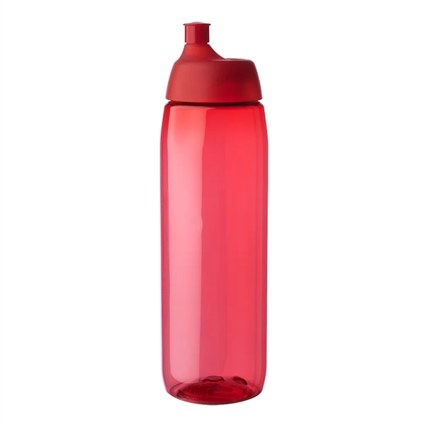 34 oz. single wall plastic water bottle with screw-on lid, wide... from ASI 39552 BEL Promo