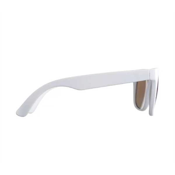 Reflector mirror lenses polycarbonate sunglasses plus free 1 color silkscreen imprint... from ASI 37218 Athena Promo (tm)