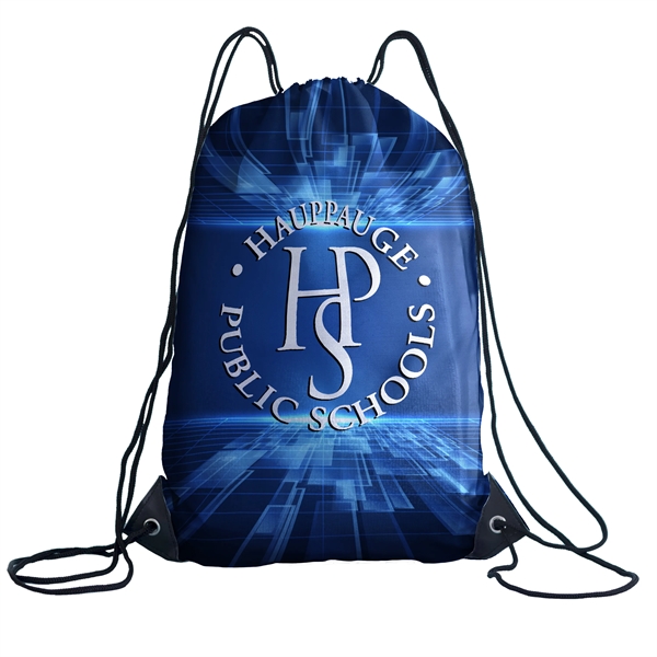 13.4" x 17.32" drawstring bag with a wide opening and a... from ASI 90807 Tekweld