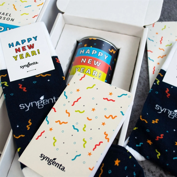 Fully custom gift set for the holidays. Choose from five different... from ASI 88072 Sock Club Enterprises LLC