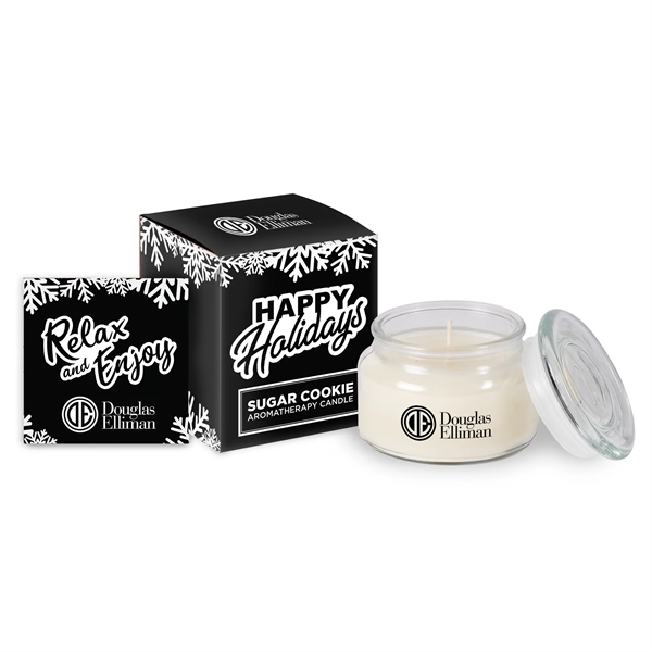 Soft touch gift box with candle... from ASI 44900 NC Custom (CI/Lanco) / Lanco