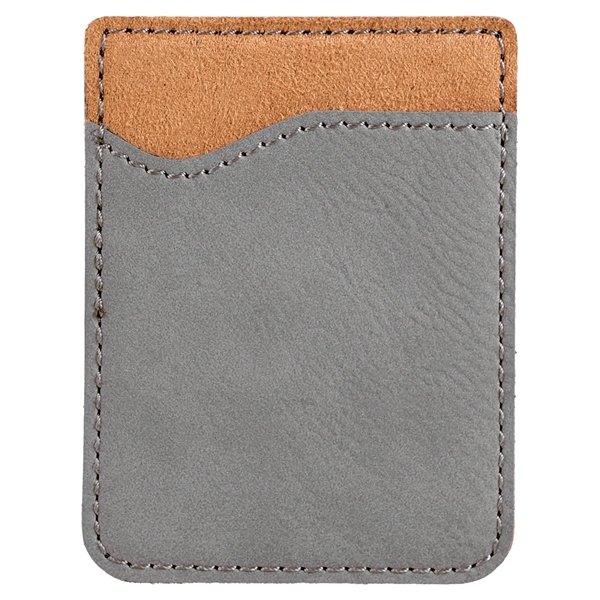 Leatherette Phone Wallet - Engraved!... from ASI 45795 Colorguppy Printing