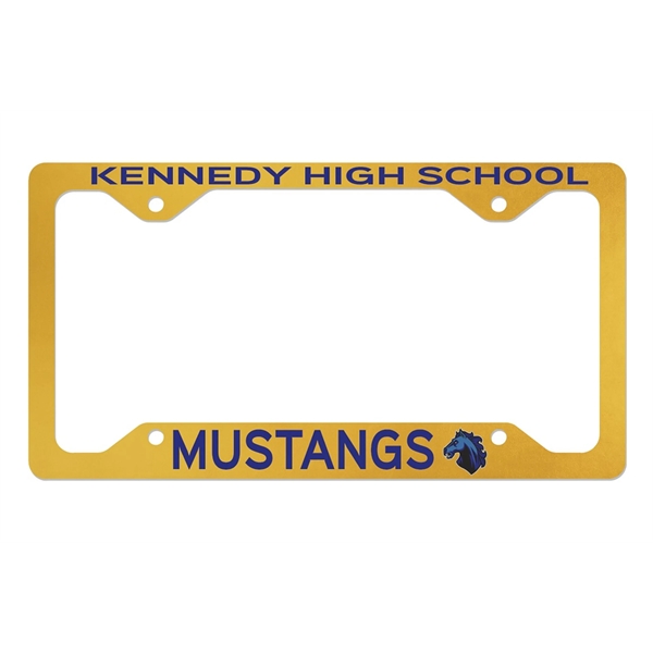 Full Color License Plate Frame. Bright and vivid full four color... from ASI 62635 Inno-Vative Solutions Grp LTD