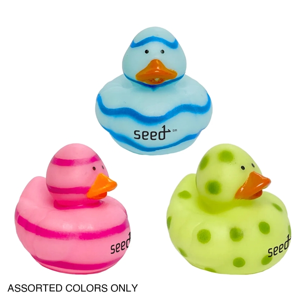 Pattern ducks come in assorted colors and patterns.... from ASI 52710 Lincoln Line