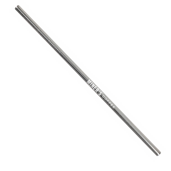 This reusable metal straw is made out of stainless steel and... from ASI 52710 Lincoln Line