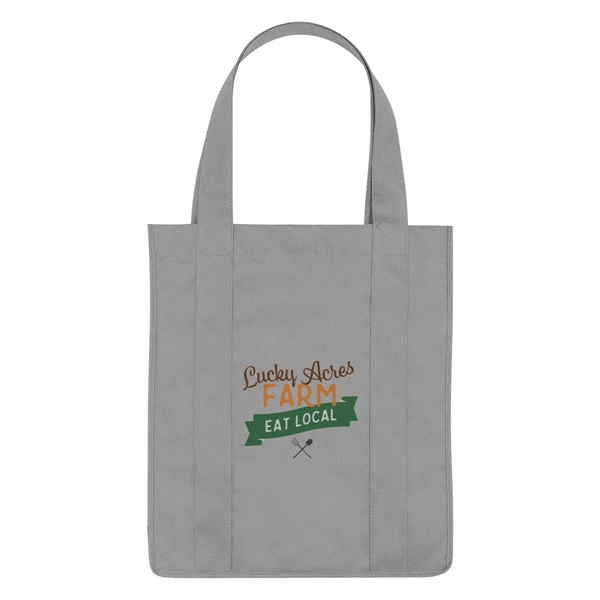 Non-woven shopper tote bag made of 100% rPET material with 20"... from ASI 61125 Hit Promotional Products / Hit®