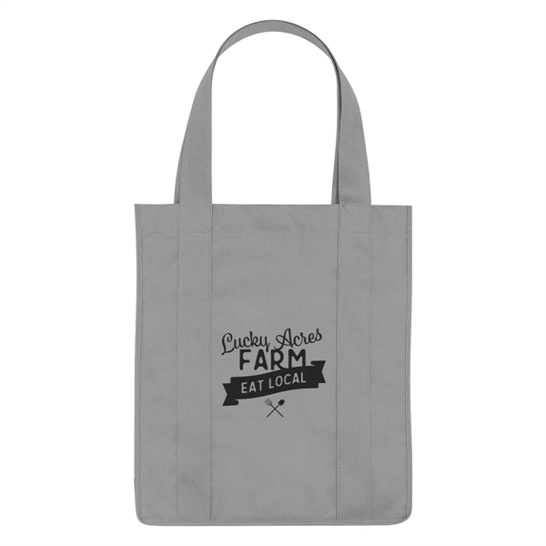Non-woven shopper tote bag made of 100% rPET material with 20"... from ASI 61125 Hit Promotional Products / Hit®