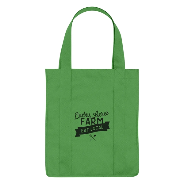 Non-woven shopper tote bag made of 100% rPET material with 20"... from ASI 61125 Hit Promotional Products / Hit®