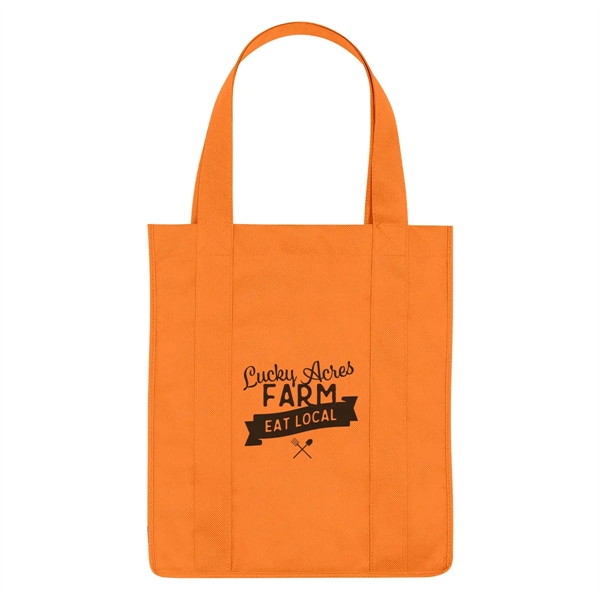 Non-woven shopper tote bag made of 100% rPET material with 20"... from ASI 61125 Hit Promotional Products / Hit®