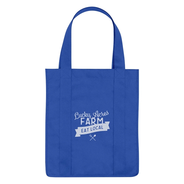 Non-woven shopper tote bag made of 100% rPET material with 20"... from ASI 61125 Hit Promotional Products / Hit®