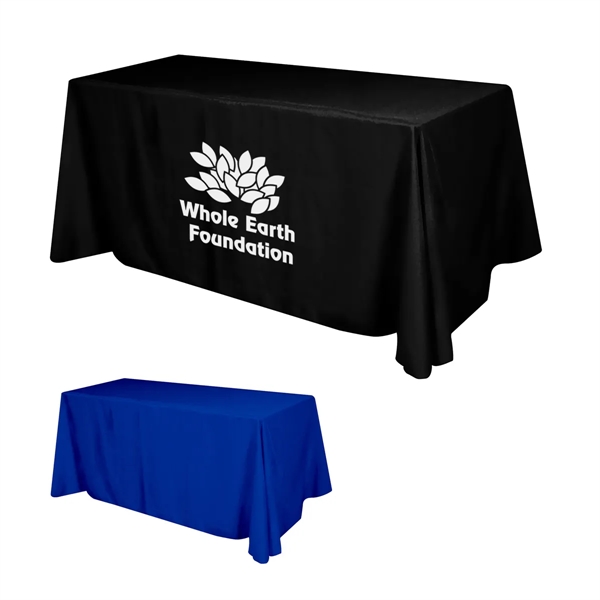 4-sided washable flat table cover for 6' tables... from ASI 61125 Hit Promotional Products / Hit®