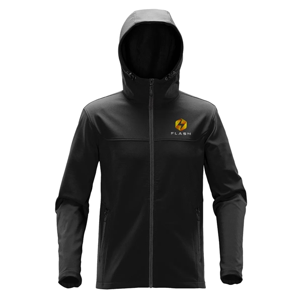 Men's jacket with a water-repellent finish, zippered brushed tricot pockets, attached... from ASI 61125 Hit Promotional Products / Hit®