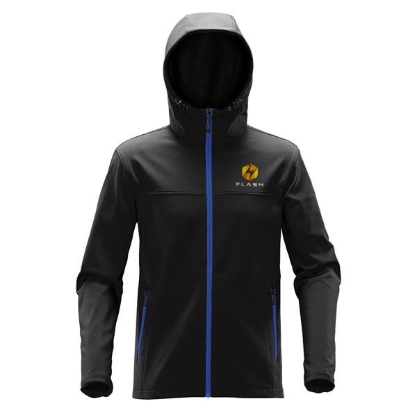 Men's jacket with a water-repellent finish, zippered brushed tricot pockets, attached... from ASI 61125 Hit Promotional Products / Hit®