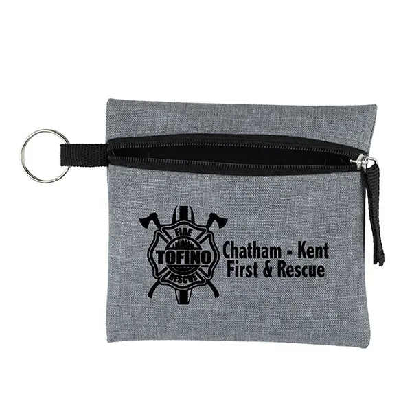 19-piece Healthy Living set in polyester zippered pouch with split ring.... from ASI 62660 Innovation Line