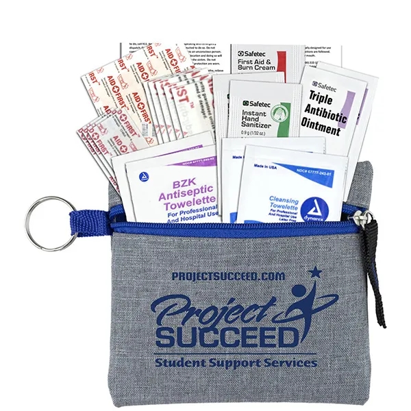 19-piece Healthy Living set in polyester zippered pouch with split ring.... from ASI 62660 Innovation Line