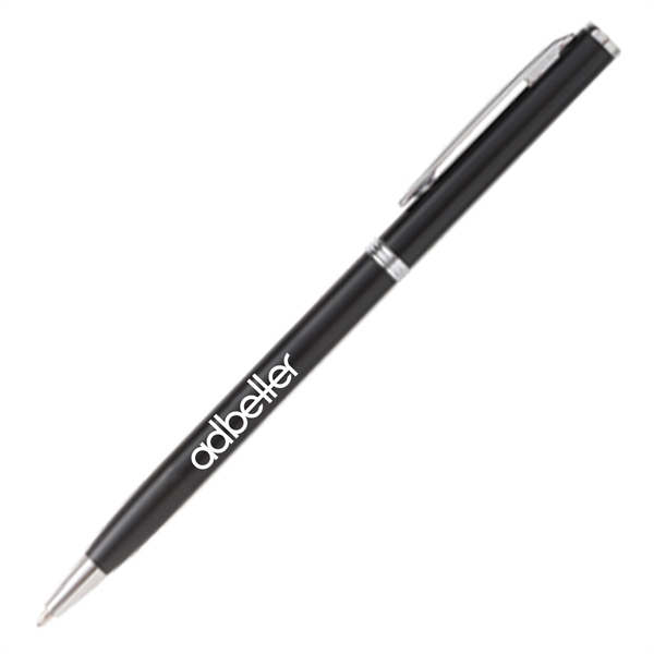 Twist-action Thane pen made of metal with a stylus for touchscreen... from ASI 90859 Tempo Industries Inc / Tempoline