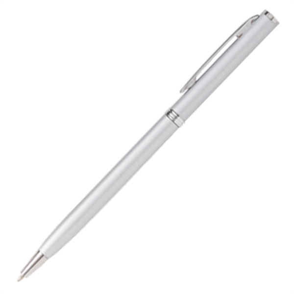 Twist-action Thane pen made of metal with a stylus for touchscreen... from ASI 90859 Tempo Industries Inc / Tempoline