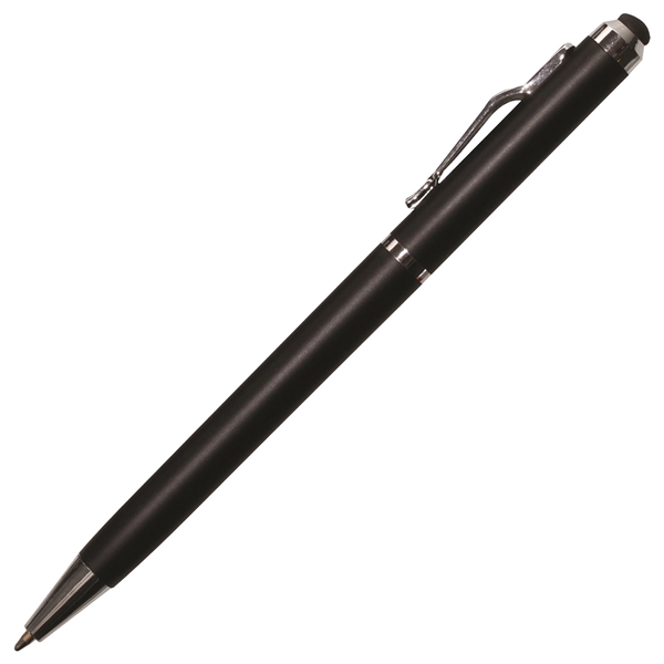 Twist-action Bateu pen with a slim body and a stylus for... from ASI 90859 Tempo Industries Inc