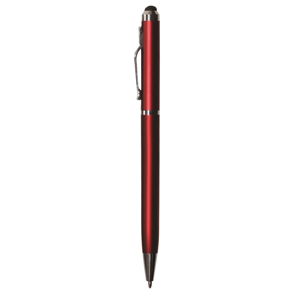 Twist-action Bateu pen with a slim body and a stylus for... from ASI 90859 Tempo Industries Inc