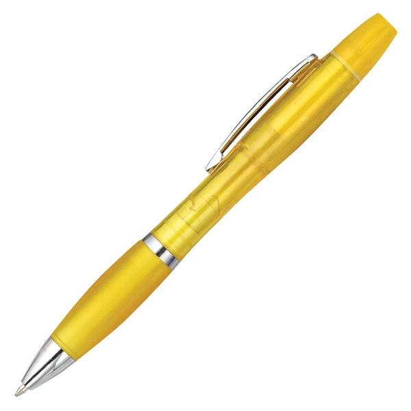 Pen and highlighter combo with a translucent barrel and bold colors.... from ASI 90859 Tempo Industries Inc / Tempoline