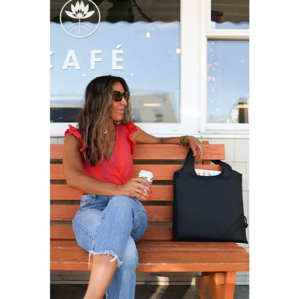 Foldaway shopper bag with 18" shoulder straps.... from ASI 56070 Gemline / Gemline®