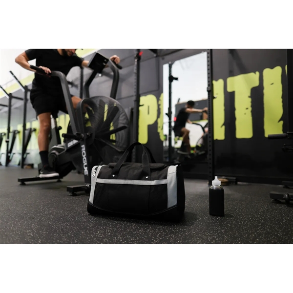 Polyester sport bag with side and front mesh pockets.... from ASI 56070 Gemline / Gemline®