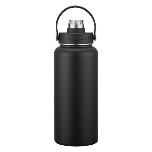 20-oz. double wall, vacuum insulated, stainless steel water bottle with leak-resistant... from ASI 57655 STOPNGO Line