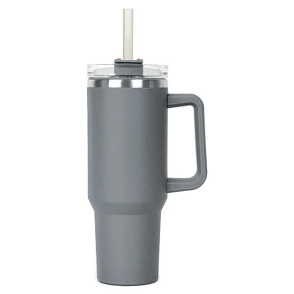40 oz. vacuum insulated travel mug made of stainless steel with... from ASI 57655 STOPNGO Line