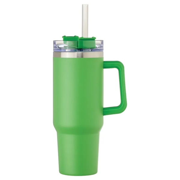 40 oz. vacuum insulated travel mug made of stainless steel with... from ASI 57655 STOPNGO Line