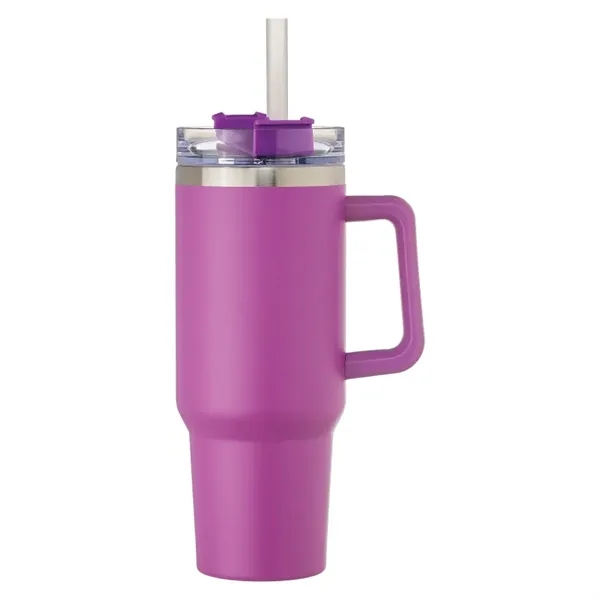 40 oz. vacuum insulated travel mug made of stainless steel with... from ASI 57655 STOPNGO Line