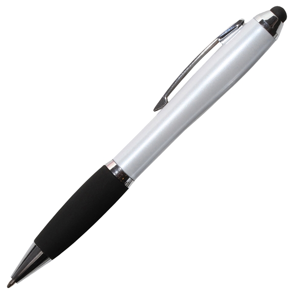 Twist-action Eastwood pen with a black rubber grip and a stylus.... from ASI 90859 Tempo Industries Inc