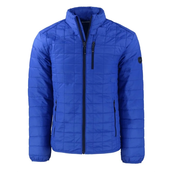 Men's puffer jacket with insulation, full-zip, hood, wind and water resistance,... from ASI 47965 Cutter & Buck