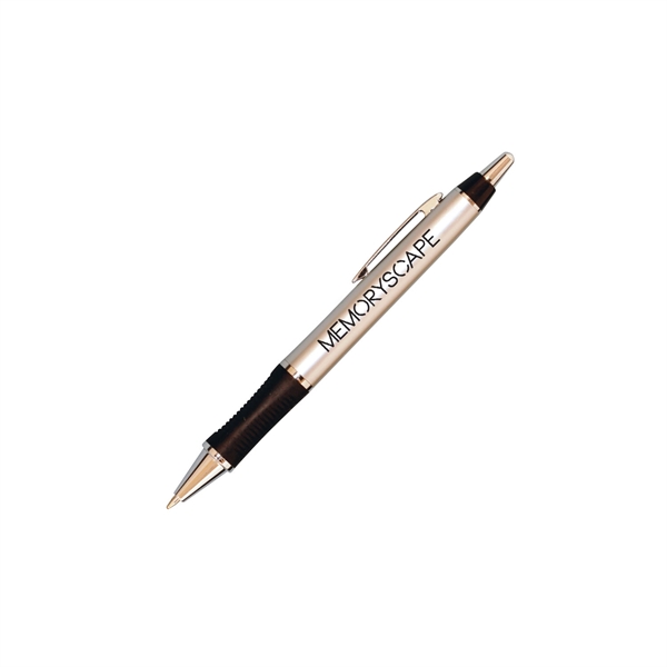 Pen with solid-color barrel, a glossy varnish, chrome-colored clip and trim,... from ASI 90859 Tempo Industries Inc