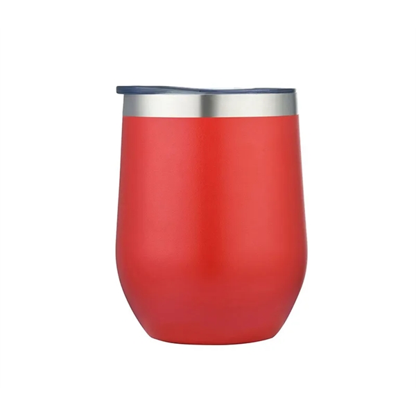 Double wall vacuum insulated stainless steel tumbler with 12 oz. capacity... from ASI 37218 Athena Promo (tm)
