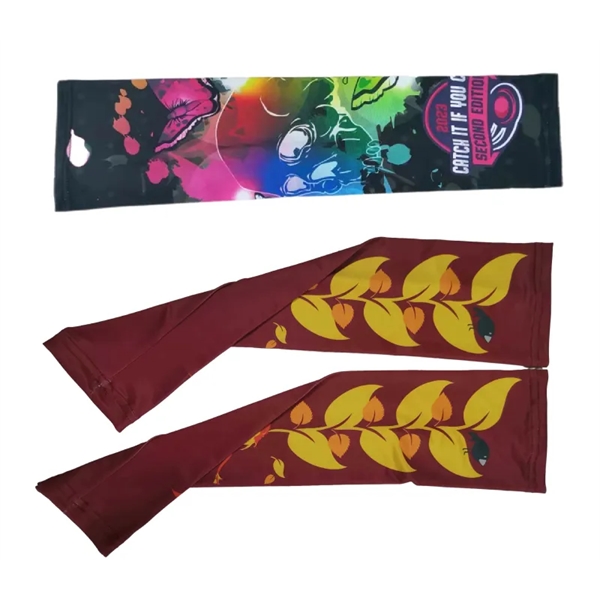 Cycling wear cooling arm sleeve plus digital printing on front side... from ASI 37218 Athena Promo (tm)