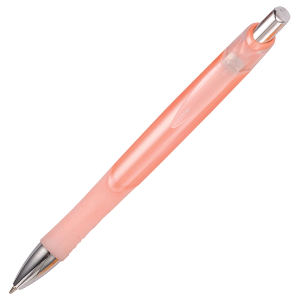 Click-action Air pen available in pastel colors with a grip section.... from ASI 90859 Tempo Industries Inc