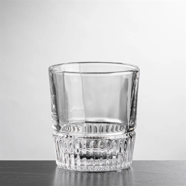 The Newkirk On-the-Rocks Glass with ribbed design bottom embodies elegance and... from ASI 84592 St Regis Group