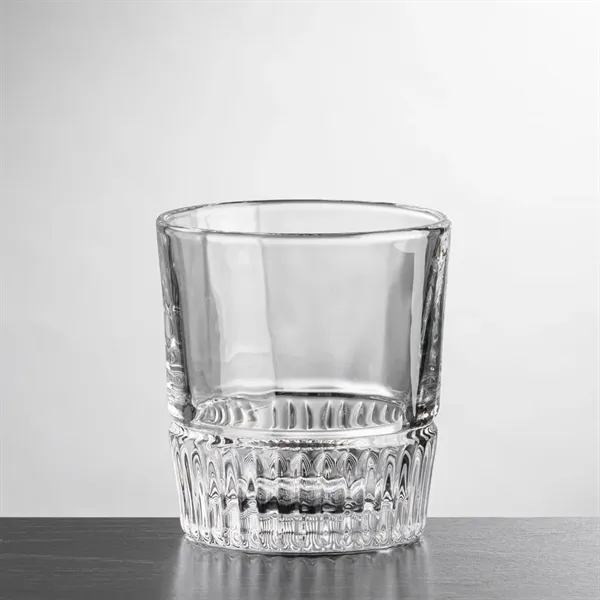 The Newkirk On-the-Rocks Glass with ribbed design bottom embodies elegance and... from ASI 84592 St Regis Group