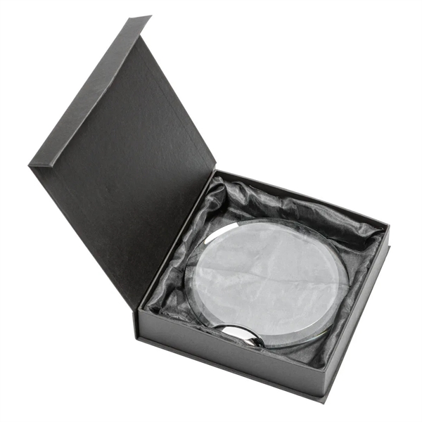 The Starfire Crystal Gardiner Award features a circular shape with a... from ASI 84592 St Regis Group / St Regis