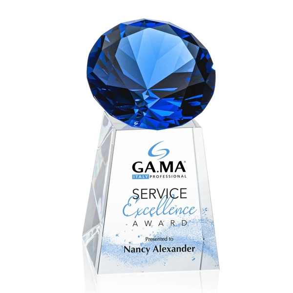 The Celestina VividPrint™ Award tapers up from its squared base in... from ASI 84592 St Regis Group / St Regis