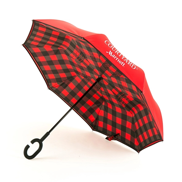 48" umbrella with reversible open-close technology.... from ASI 88060 Snugz/USA Inc / Sweda®